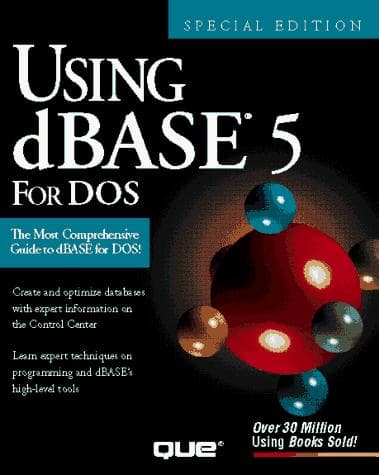 Tapa de Using dBASE 5 for DOS