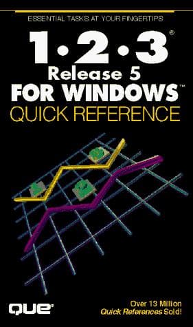 Tapa de 1-2-3 release 5 for Windows quick reference
