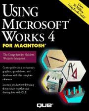 Tapa de Using Microsoft Works 4 for Macintosh