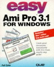 Tapa de Easy Ami Pro 3.1 for Windows