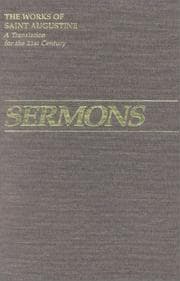 Tapa de Sermons 184-229Z (Vol. III/6) (The Works of Saint Augustine: A Translation for the 21st Century)