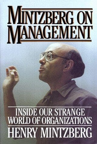 Tapa de Mintzberg on management