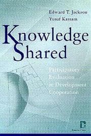 Tapa de Knowledge shared