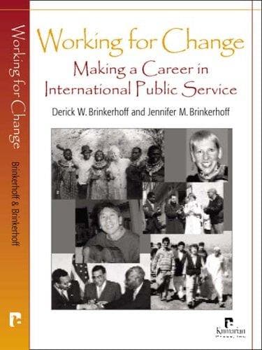 Tapa de Working for change
