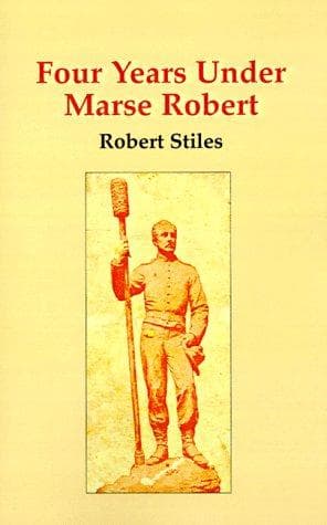 Tapa de Four Years Under Marse Robert