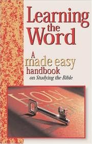 Tapa de Learning The Word