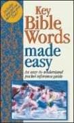 Tapa de Key Bible words made easy