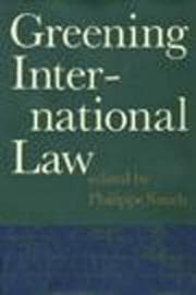 Tapa de Greening international law