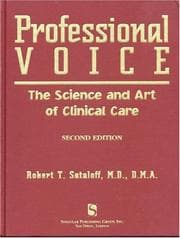 Tapa de Professional voice