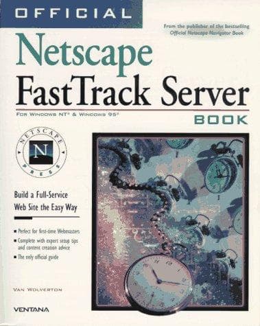 Tapa de Official Netscape FastTrack server book
