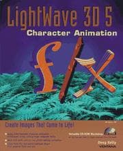 Tapa de Lightwave 3D 5 character animation f/x