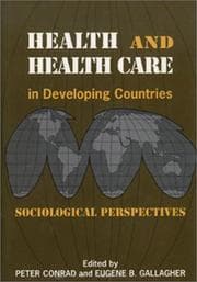 Tapa de Health and Health Care in Developing Countries