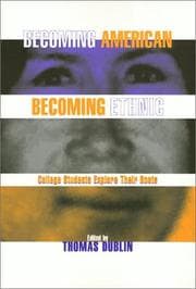 Tapa de Becoming American, Becoming Ethnic