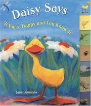 Tapa de Daisy says If you're happy and you know it