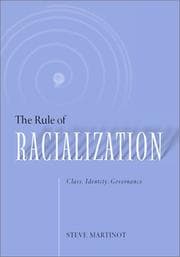 Tapa de The Rule of Racialization