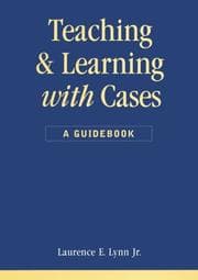 Tapa de Teaching and learning with cases
