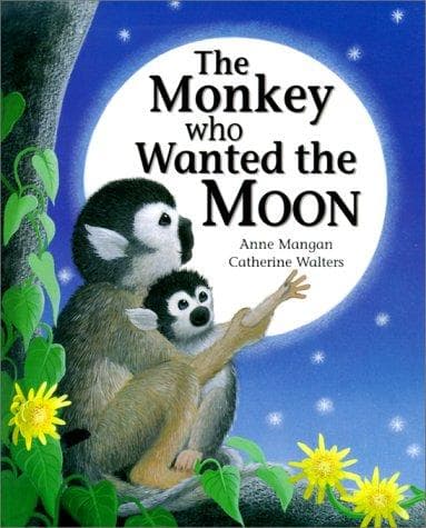 Tapa de The monkey who wanted the moon