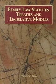 Tapa de Family law statutes, treaties, and legislative models