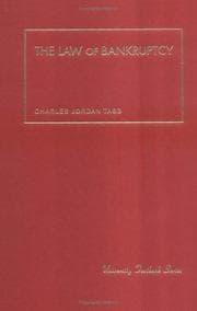 Tapa de The law of bankruptcy