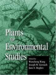 Tapa de Plants for Environmental Studies