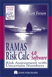Tapa de RAMAS Risk Calc 4.0 Software