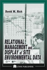 Tapa de Relational Management and Display of Site Environmental Data