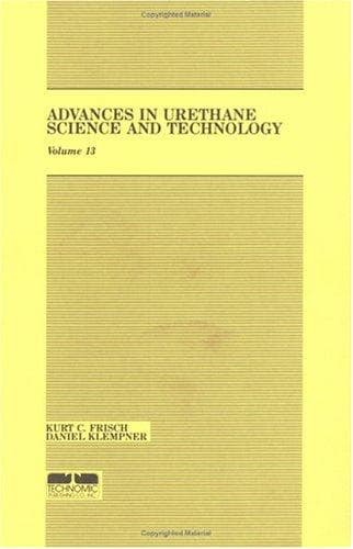 Tapa de Advances in Urethane Science and Technology
