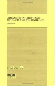 Tapa de Advances in Urethane Science and Technology