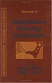Tapa de Biodegradation Technology Developments Vol. II