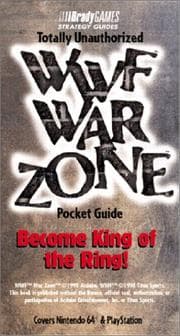 Tapa de Totally Unauthorized WWF Warzone Pocket Guide