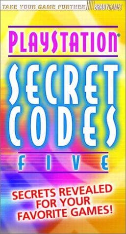 Tapa de Secret Codes for Sony PlayStation, Volume 5