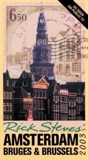 Tapa de Rick Steves' Amsterdam, Bruges, and Brussels, 2003