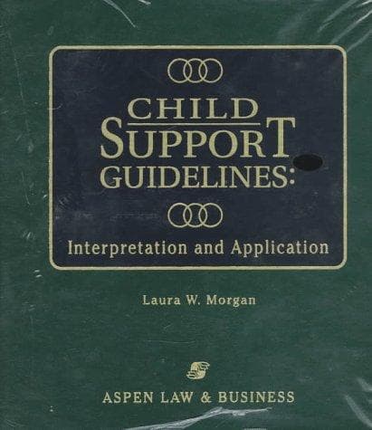 Tapa de Child support guidelines