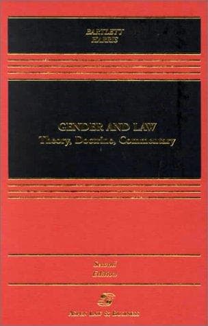 Tapa de Gender and law
