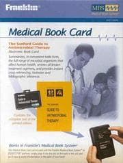 Tapa de The Sanford Guide to Antimicrobial Therapy (Electronic Book Card)