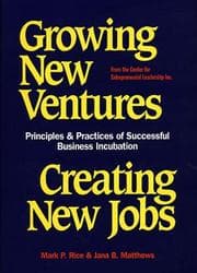 Tapa de Growing new ventures, creating new jobs