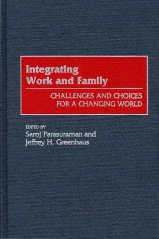 Tapa de Integrating Work and Family