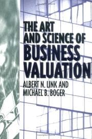 Tapa de The art and science of business valuation