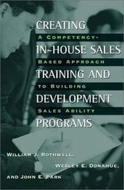 Tapa de Creating In-House Sales Training and Development Programs