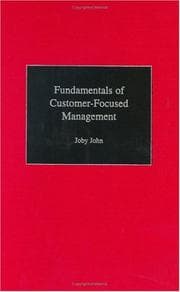 Tapa de Fundamentals of Customer-Focused Management