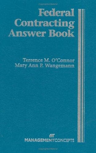 Tapa de Federal Contracting Answer Book