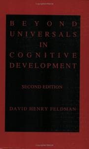 Tapa de Beyond universals in cognitive development