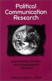 Tapa de Political Communication Research
