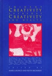 Tapa de Eminent creativity, everyday creativity, and health