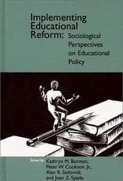 Tapa de Implementing educational reform
