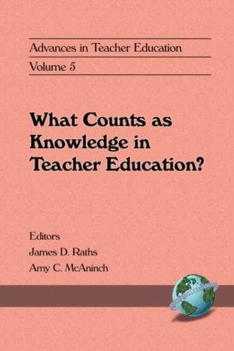 Tapa de What counts as knowledge in teacher education?