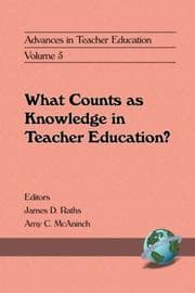 Tapa de What counts as knowledge in teacher education?