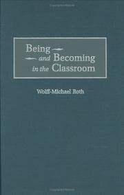 Tapa de Being and Becoming in the Classroom