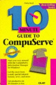 Tapa de 10 minute guide to CompuServe