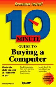 Tapa de 10 minute guide to buying a computer
